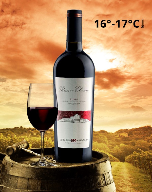 Rubin Elenovo, PDO Nova Zagora Double Magnum| Red Wine
