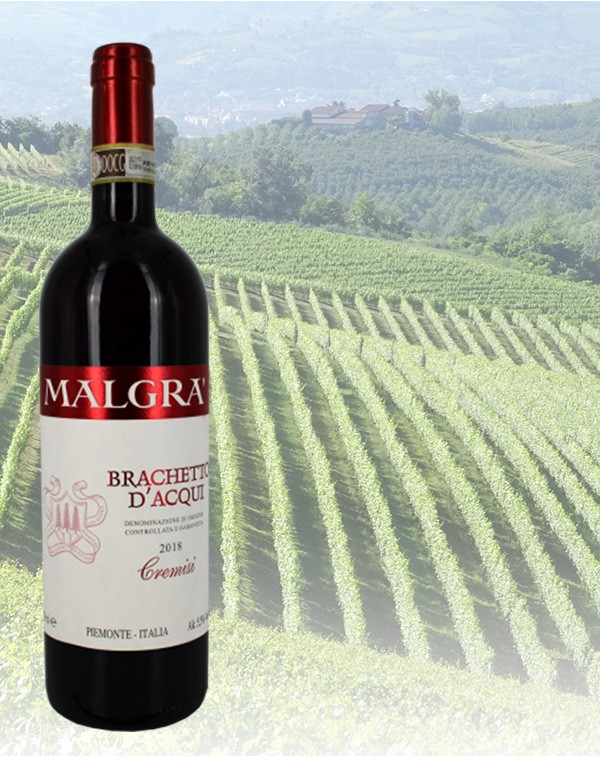 Brachetto D'Acqui DOCG Cremisi| Red Wine