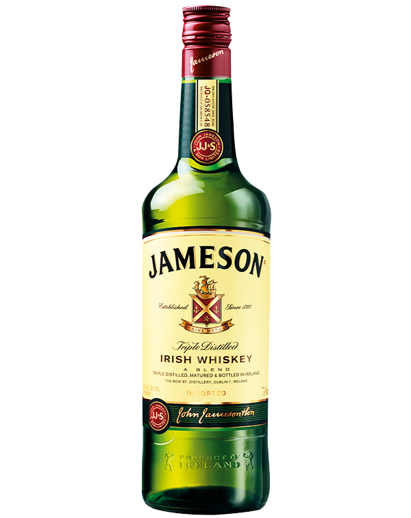 Jameson Irish Whisky, (+ 2 pahare)